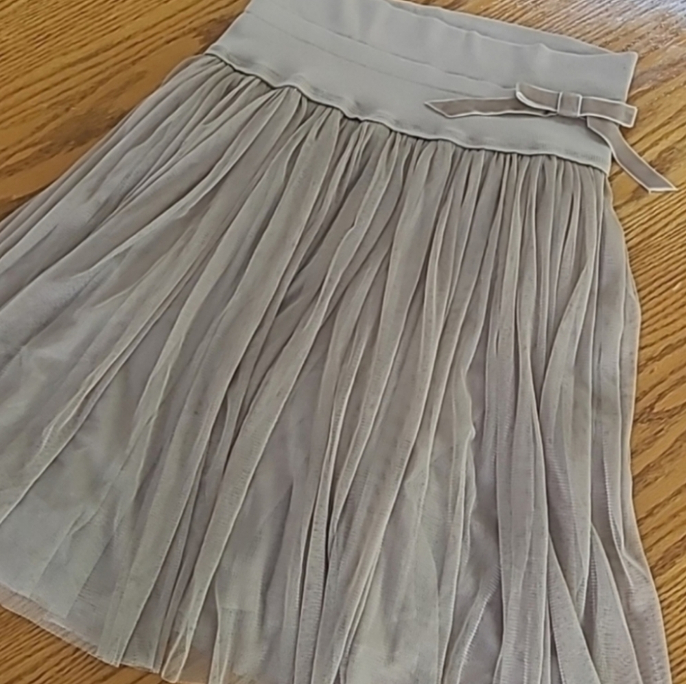 Tommy Jeans Balletcore Circle Midi Skirt Tutu Layers and Velvet Bow S